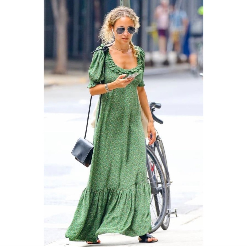 ✨ DÔEN Olive Dress in Green Martha’s Vineyard ✨ - Picture 2 of 9